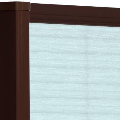 Waben-Plissee mit Schienen